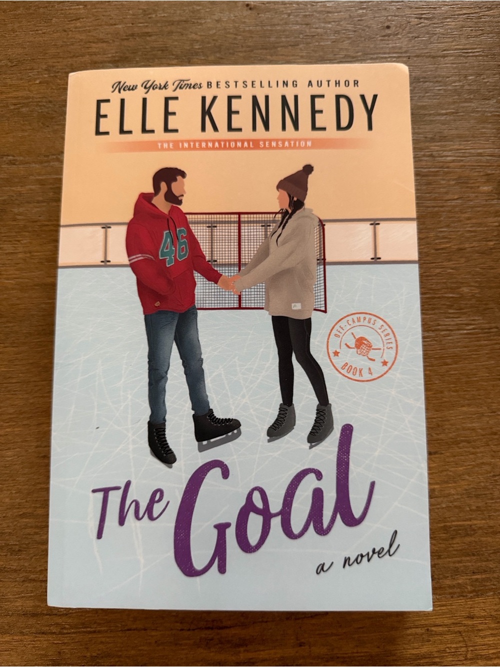 Elle Kennedy The Goal Book Cover